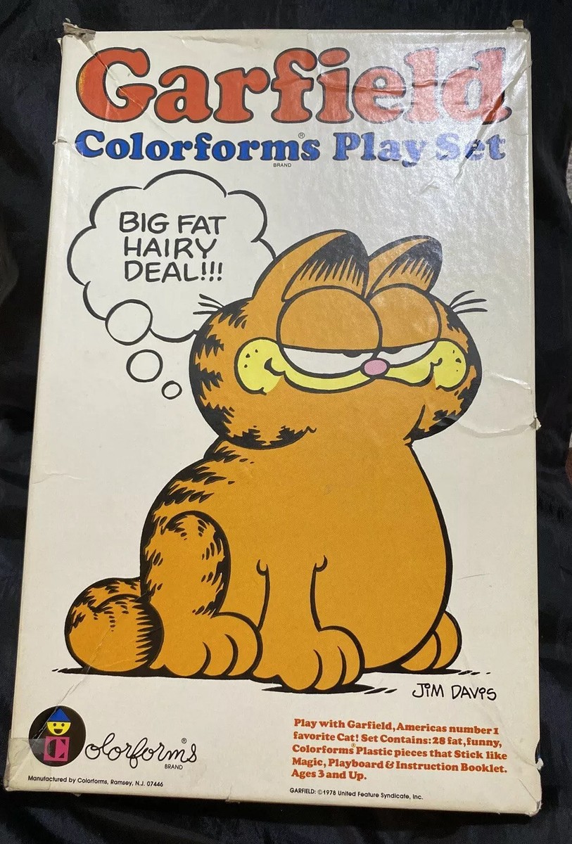 Vintage Garfield Colorforms 