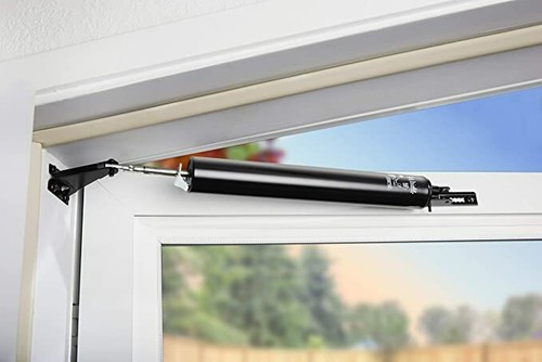 Schwerlast pneumatischer Sturm und Bildschirm Türschließer, volle 90 Grad Öffnung - Bild 1 von 8