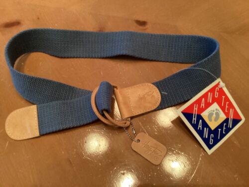 VINTAGE NEW OLD STOCK HANG TEN  BLUE CANVAS AND L… - image 1