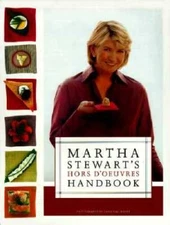 Martha Stewart's Hors d'Oeuvres Handbook - Hardcover - VERY GOOD