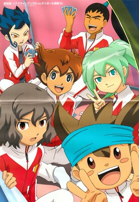 poster promo K Project Inazuma Eleven Go anime Suoh Misaki