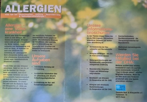 VHS Allergien - Was tun bei Heuschnupfen - Asthma - Neurodermitis? (1996) BMG - Picture 8 of 8