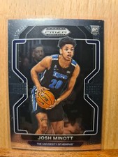 Josh Minott #94 2022 Panini Prizm Draft Picks Base Rookie Memphis D0121A