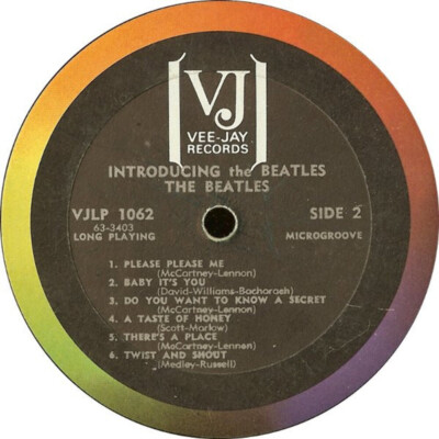 The Beatles - Introducing The Beatles - Vee Jay Records, Vee
