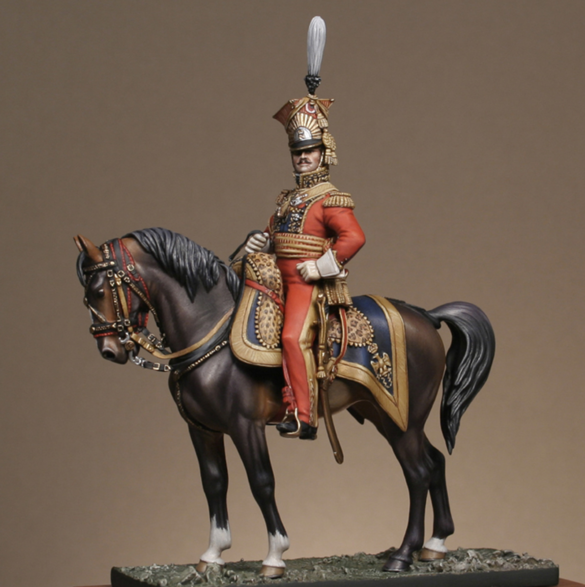 Pierre David de Colbert-Chabanais 54mm Painted Toy Soldier Pre