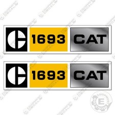 Fits Caterpillar 1693 Decal Kit Diesel Engine Stickers Equipment Decals