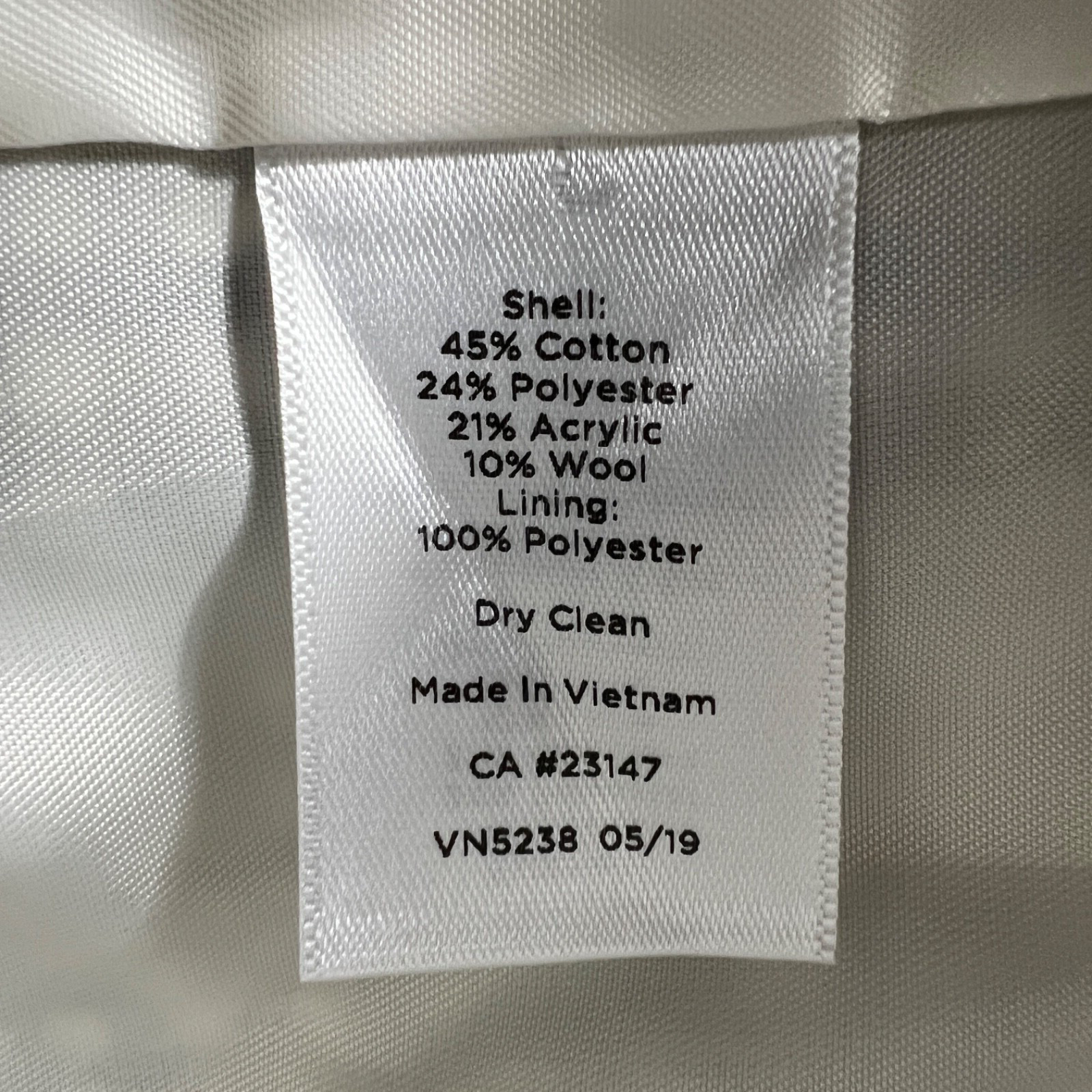 Talbots Plus Blazer Multicolor Houndstooth Cotton… - image 8