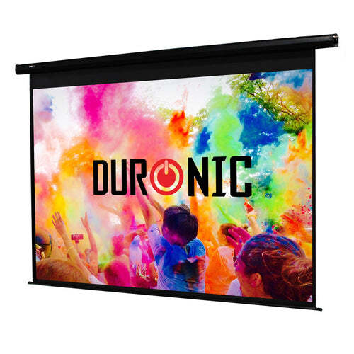 Duronic Electric 60” Projector Screen EPS60/43 | Screen Size: 122x91cm / 91x48” - Picture 1 of 7