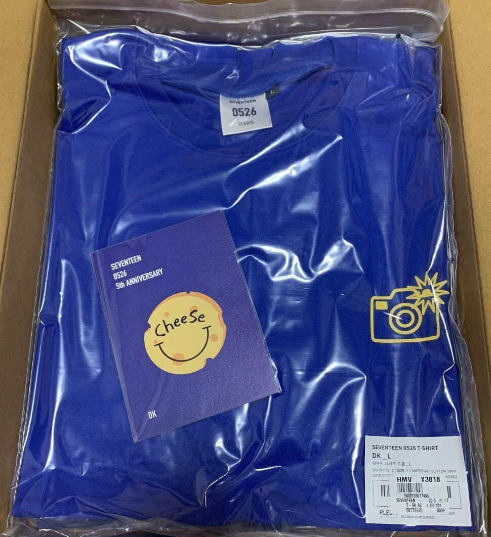 SEVENTEEN ジョンハン 5周年Tシャツ SEVENTEEN 5周年記念 Tシャツ ジョンハン - メルカリ