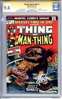 MARVEL TWO-IN-ONE #1 CGC 9.4 SS SIGNATURE SERIES SIGNED STAN