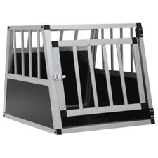 NNEVL Dog Cage with Single Door 54x69x50 cm