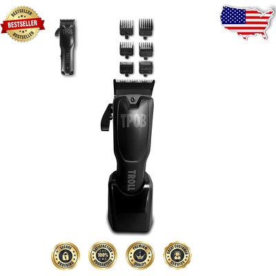 Professional Lightweight Clipper with 6800 RPM Motor & DLC Fade Precision