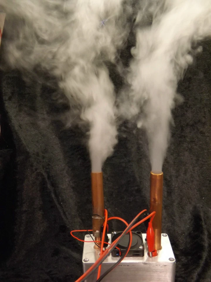 Duo Raucherzeuger Alu Big Rauchgenerator Smoker für Große Modelle 6V -24V - Bild 4 von 4