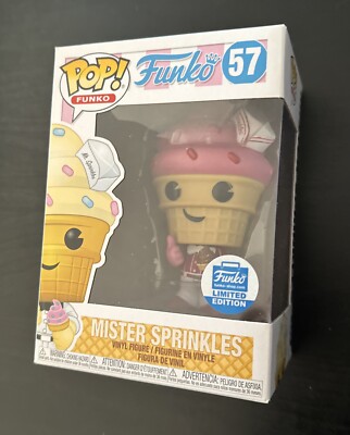 Funko Pop! Fantastik Plastik: Mr. Sprinkles (Strawberry) #57, Funko Shop Vaulted