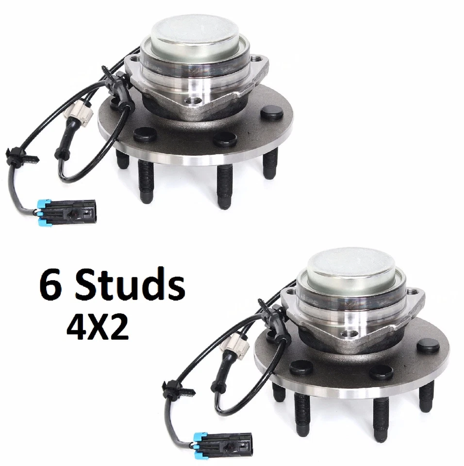 2003-2014 Chevrolet Express Van 1500 (2WD) Front Wheel Hub Bearing Assembly-PAIR - Image 2 of 3