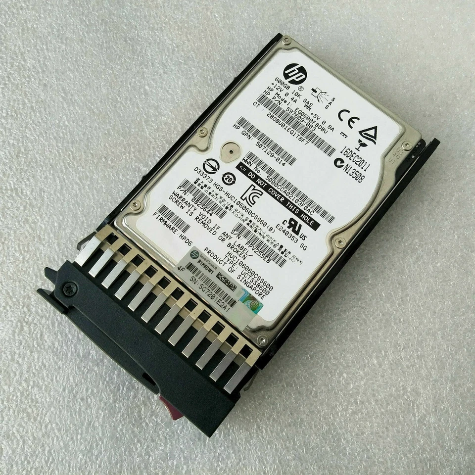 HP 581286-B21 HP 600GB 10K 2.5" 6G SAS HDD DP 581311-001 - Image 3 of 4