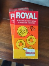 Royal Electronic Typewriter Correction Ribbons Lift Off Made In USA 5 Ribbons