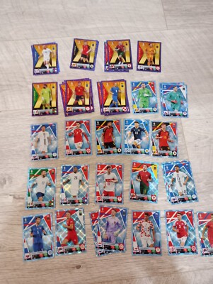 Topps Match Attax Euro 2024 - Blue Crystal / Purple Sapphire Ultimate Parallels