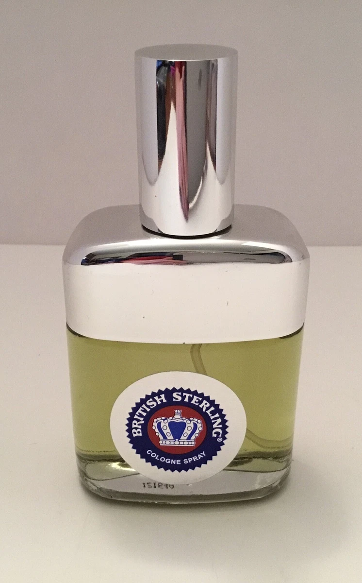 NEW Without Box British Sterling Spray Cologne 2.5 oz 75 ML Scent