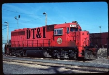 Original Rail Slide - DT&I Detroit Toledo & Ironton 415 Flat Rock MI 4-15-1981