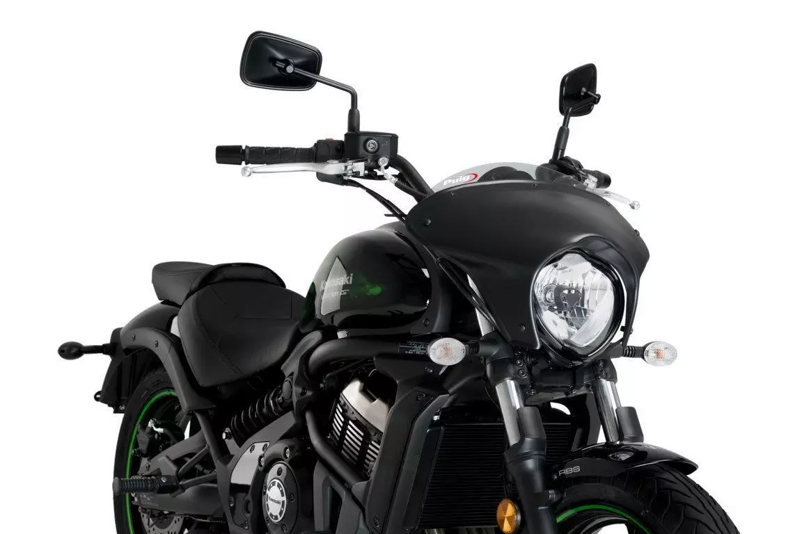 Puig Batwing SML Sport Screen Light Smoke Kawasaki Vulcan S 2015