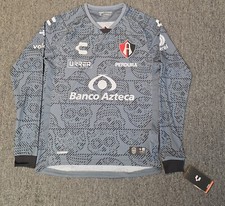Men's Charly Atlas de Guadalajara Soccer Jersey Dia de los Muertos Kit NWTS