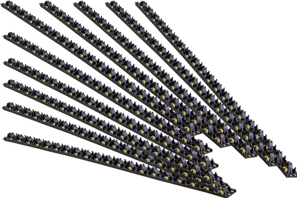 Klemmschiene für Fussbodenheizung Wandheizung 14-18 mm Rohre 10x1 Meter