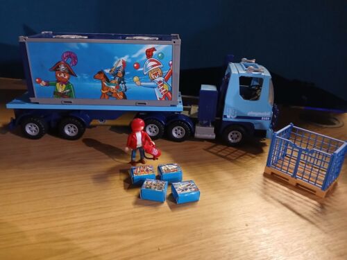 Playmobil 4447 Fun Park Container LKW / LKW gebraucht / Auflösung - Bild 6 von 15
