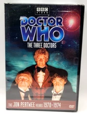 DOCTOR WHO DVD - THE THREE DOCTORS - STORY 65 - JON PERTWEE FACTORY SEALED NEW