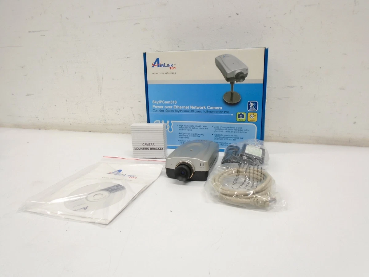 AirLink 101 SkyIP Cam 310 Power Over Ethernet Motion Dection Network Camera