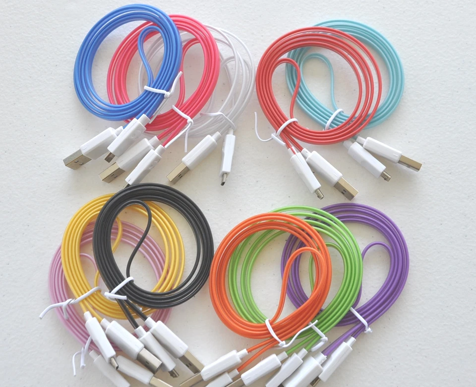 HOT LED LIGHT-UP Data Sync Cable charger MICRO USB ANDROID FOR samsung galaxy s3 - Image 2 of 4