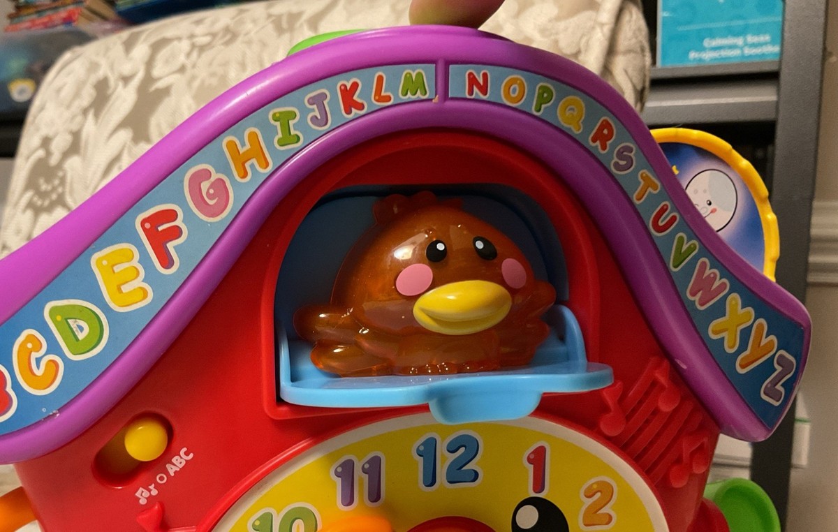 Fisher Price Laugh & Learn PEEK-A-BOO CUCKOO Clock - R7153