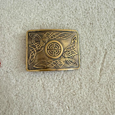 Men's Scottish Belt Buckle Kilts Highland Kilt Antique Finish