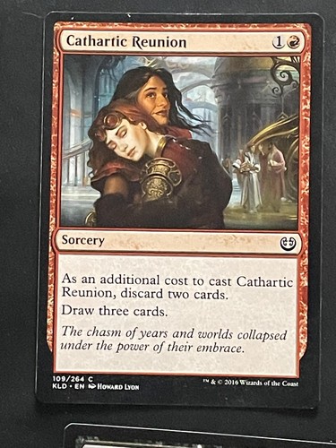 Cathartic Reunion Kaladesh Magic The Gathering #121 Common - Picture 1 of 2