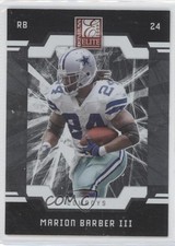2009 Donruss Elite Marion Barber Jr Marion Barber III #29 0c4