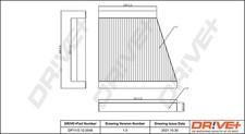 Dr!ve+ DP1110.12.0048 filter, interior air for Mercedes-Benz