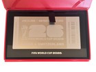 2026 FIFA World Cup Heavy Souvenir Ticket Plaque - Qatar vs Switzerland — photo 2