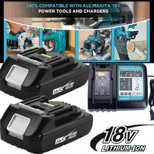 2pack For Makita 18V Lithium-Ion Battery or Charger BL1860B BL1850 BL1840 BL1830