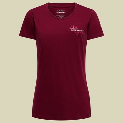 La Sportiva S.p.A. Climb Flower T-Shirt Women Damen T-Shirt aus Biobaumwolle
