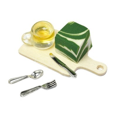 Herbelle Miniature Parts Matcha Cake Set MIT-783