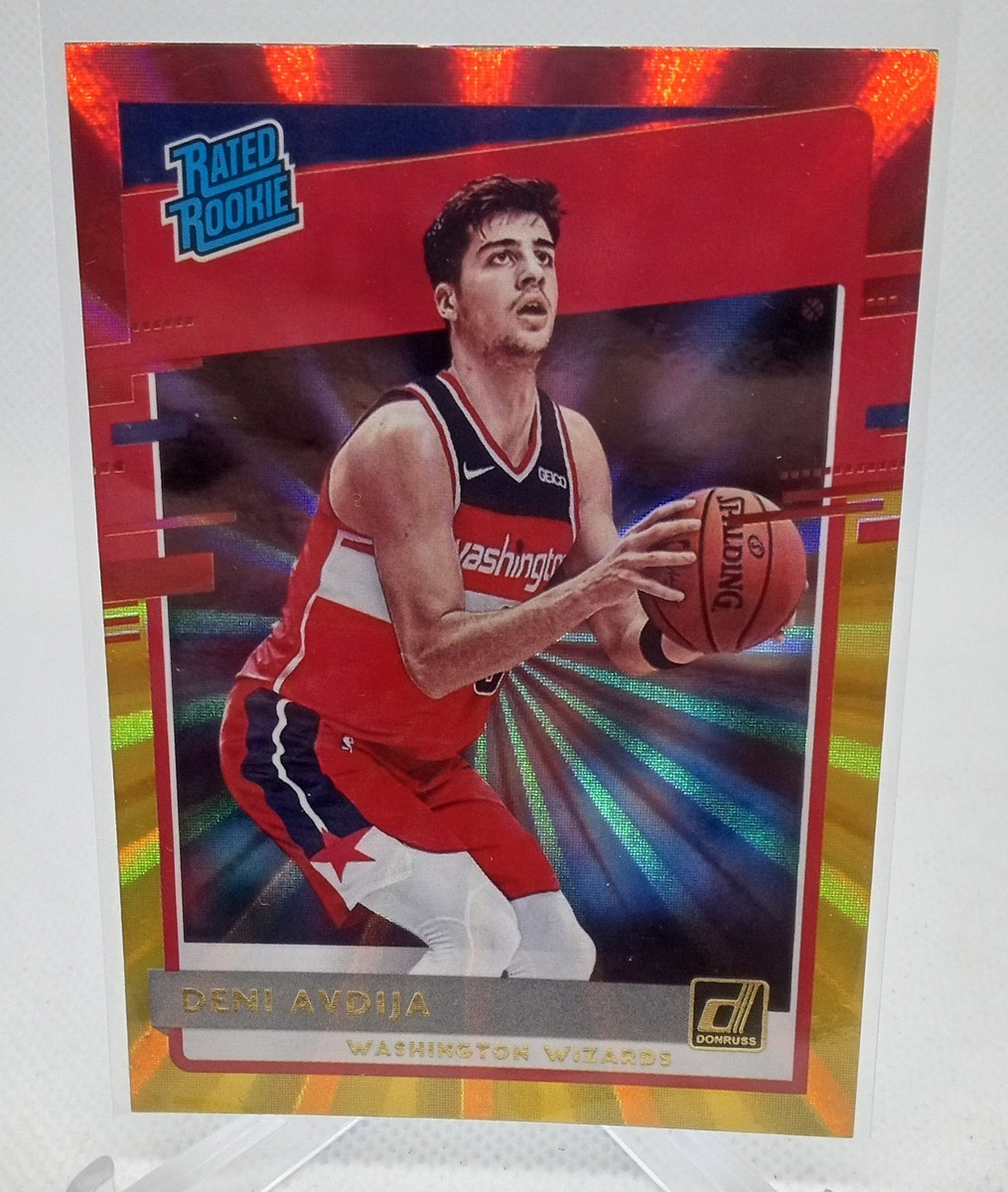 NBA Deni Avdija Donruss 25枚限定 RC ルーキー 2020-21 Donruss #205 Deni Avdija Holo Red and Gold Laser