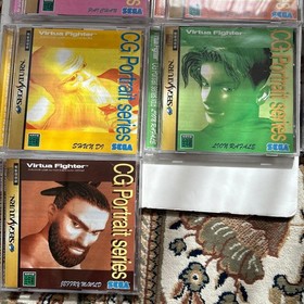 Sega Saturn Virtua Fighter CG Portrait Series Set of 10