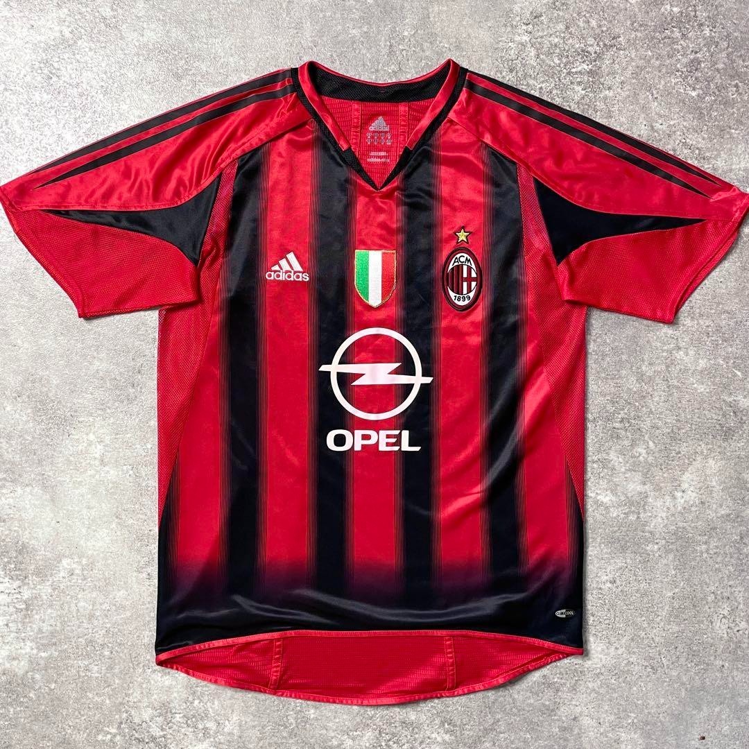 Kaka #22 AC Milan 04/05 Home Jersey Adidas Authentic Size M Free