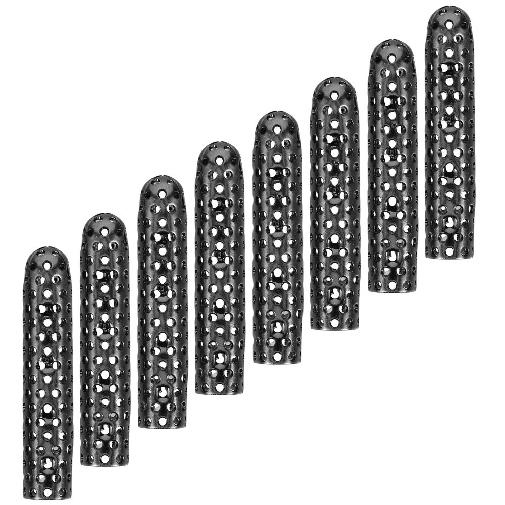 APL 8 Pezzi Punte per Lacci Decorativi in Metallo Testa Uomo Terminali per Stringa Scarpe