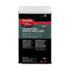 Bondo 402 Waterproof Fiberglass Resin 1 Qt Bondo 402 Waterproof Fiberglass Resin 1 Qt