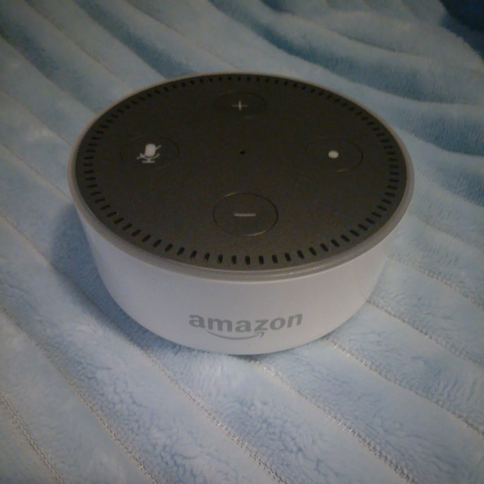 Echo Dot 2nd Gen Smart Speaker RS03QR White Tested and Working  