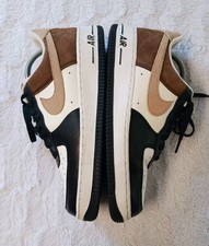 Nike Air Force 1 '07 Low Mocha Cacao Wow Hemp Sail Negro FB3355-200 Para hombres Talla 8.5