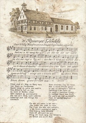 AK* s'Raumer Glöckle - Song in Erzgebirge dialect (AB)70241