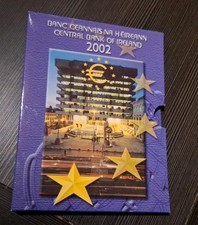 Irland Euro Kursmünzensatz 2002 Jahrgang 1 Cent - 2 Euro Stempelglanz