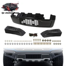 Fit For 15-17 Ford F150 Raptor Style Front Bumper Assembly W/LED Lights